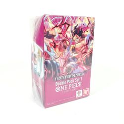 NEW 2025 Bandai One Piece Card Game A Fist Of Divine Speed Double Pack Set V7