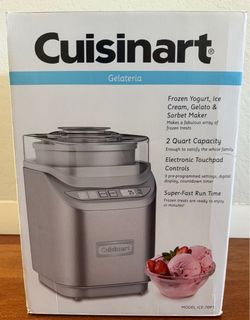 Cuisinart Gelateria Ice Cream Maker ICE-70P1