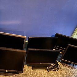 Computer Monitors (6 Monitors)