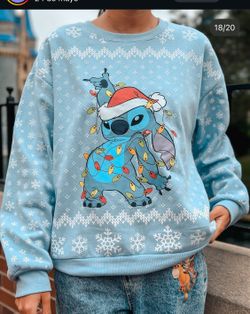 Stitch - Light Up Christmas Sweater for Women