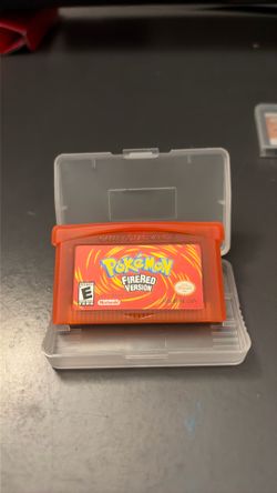 Pokémon FireRed Version (Game Boy Advance) - Reproduction Fan Cartridge with Case