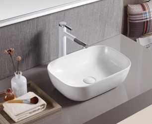 Beautiful High Quality Porcelain Ceramic Vessel Countertop Bathroom Sink