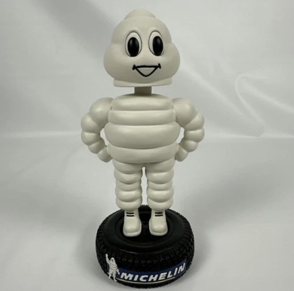 Michelin man bobble head 7 inch promotional figure