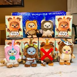Ewoks Star Wars Keychain  Plush Pendants