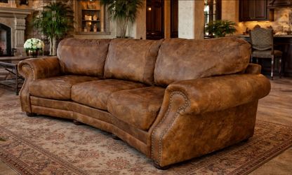 Designer Leather Sofa