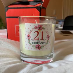 21st birthday candle 