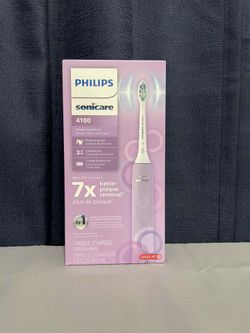 Philips Sonicare 4100 Plaque Control Rechargeable Electric Toothbrush - Lush Lilac