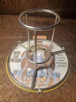 Beer Can Chicken Rack
