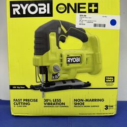 RYOBI ONE+ 18V Cordless Jig Saw (Tool Only)