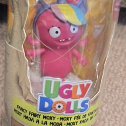 Ugly Dolls Fancy Fairy Moxy  Figure With Surprise Figure Inside 