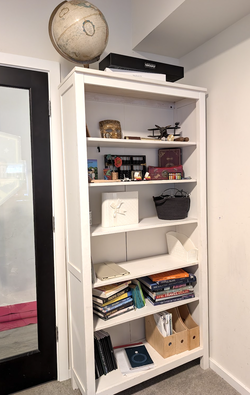 IKEA HEMNES White Set – 2 Bookcases + TV Stand