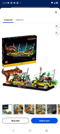 Legos T-Rex breakout