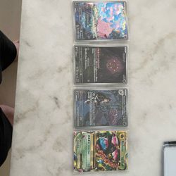 4 card Pokemon bundle