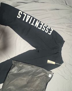 Essentials black sweats
