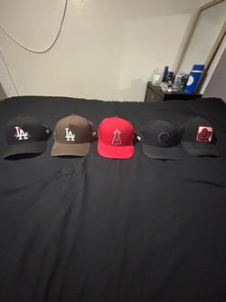 Lot of 5 Caps