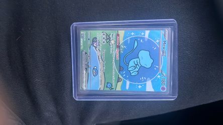 Bubble Mew Pokemon card
