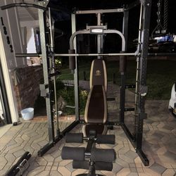 Marcy Gym System With Weights 