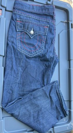 True Religion Denim Jeans made in USA Y2K size 40 used great condition