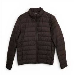 Uniqlo Ultra-Light Down Jacket, Brown, Men's Size M