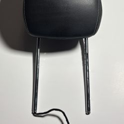 2010-2016 Mercedes-Benz E350 E550 Coupe Left or Right Headrest Black White Stich