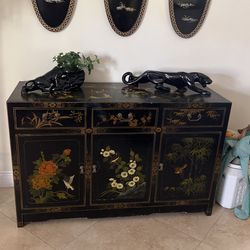 Hand Painted Chinese Buffet