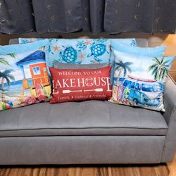 Gray Couch/ Bed