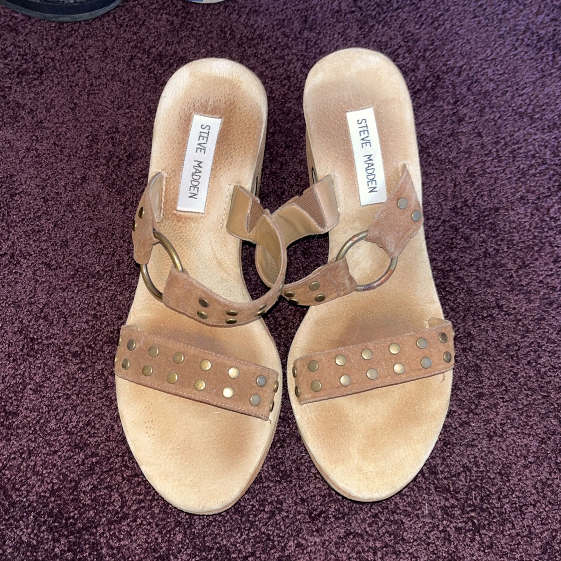 Steve Madden Leather Heels 