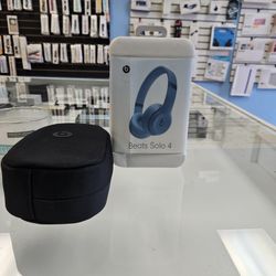 Beats Solo 4 Blue With Apple Warranty