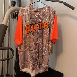 Modesto Nuts Signed Jersey Size 50