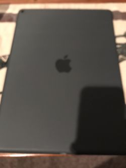 iPad Pro apple grey leather cover new