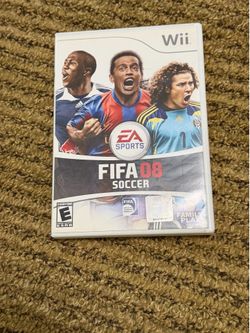 FIFA 08 Soccer Nintendo Wii EA Sports CIB Complete