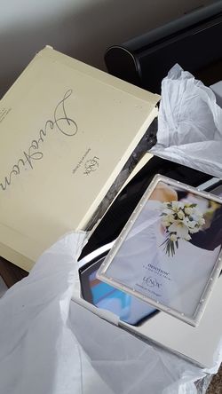 Lenox new Silver wedding frame