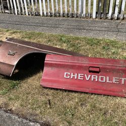 Free: Old Truck Body Parts 