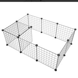 UBesGoo Small Animal Playpen Metal Wire DIY Cage 56 x 28 Guinea Pig Rabbit New