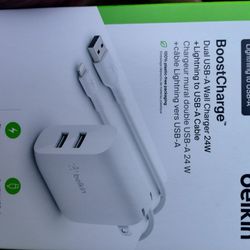 Belkin I Phone Charger With Cable 