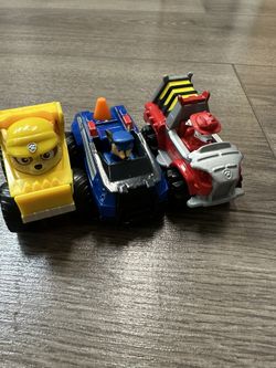 Paw Patrol 3 Toy Cars 