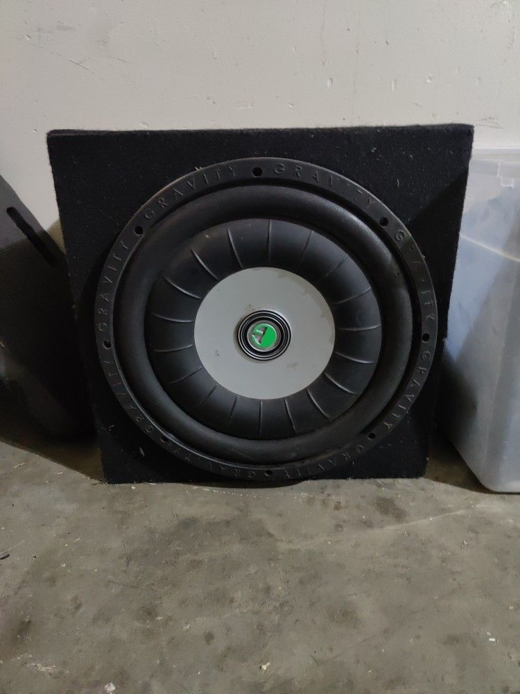 Subwoofer Box And Sub