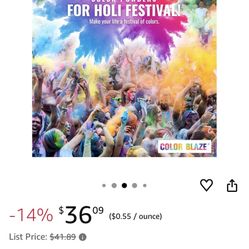 Color Chalk Powder Brand New 