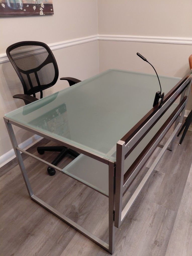 Metal / Glass Desk