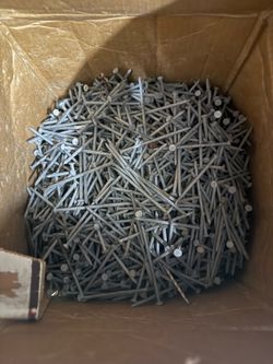 3 1/2” galvanized Nails