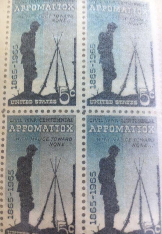 Civil war centennial 5 cent stamps old