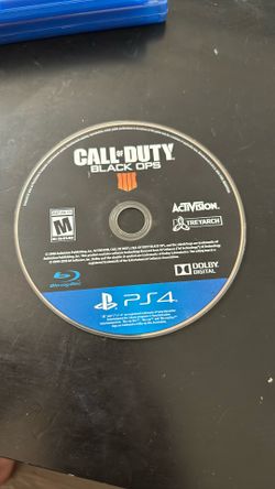 PS4 Call Of Duty Black OPS 4