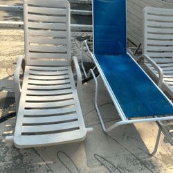 Pool Sun Bathing Loungers