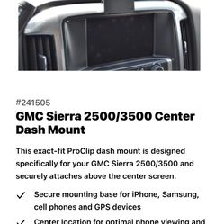 Cell Phone Mount Pro Clip For GMC Truck