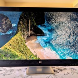 HP 27-inch widescreen LCD computer monitor