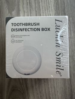 Luckin Smile UV Toothbrush Disinfection Box UVC Sterilizer Holder White