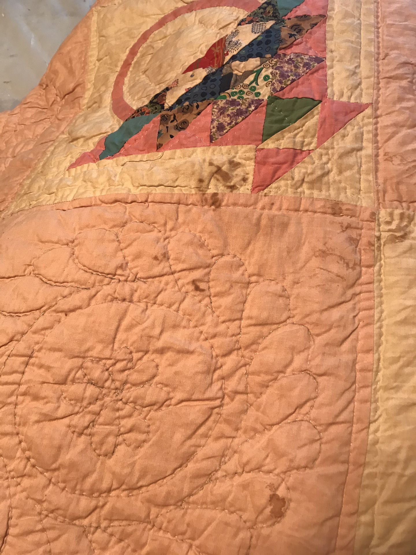 Old Hand Stitched Quilt