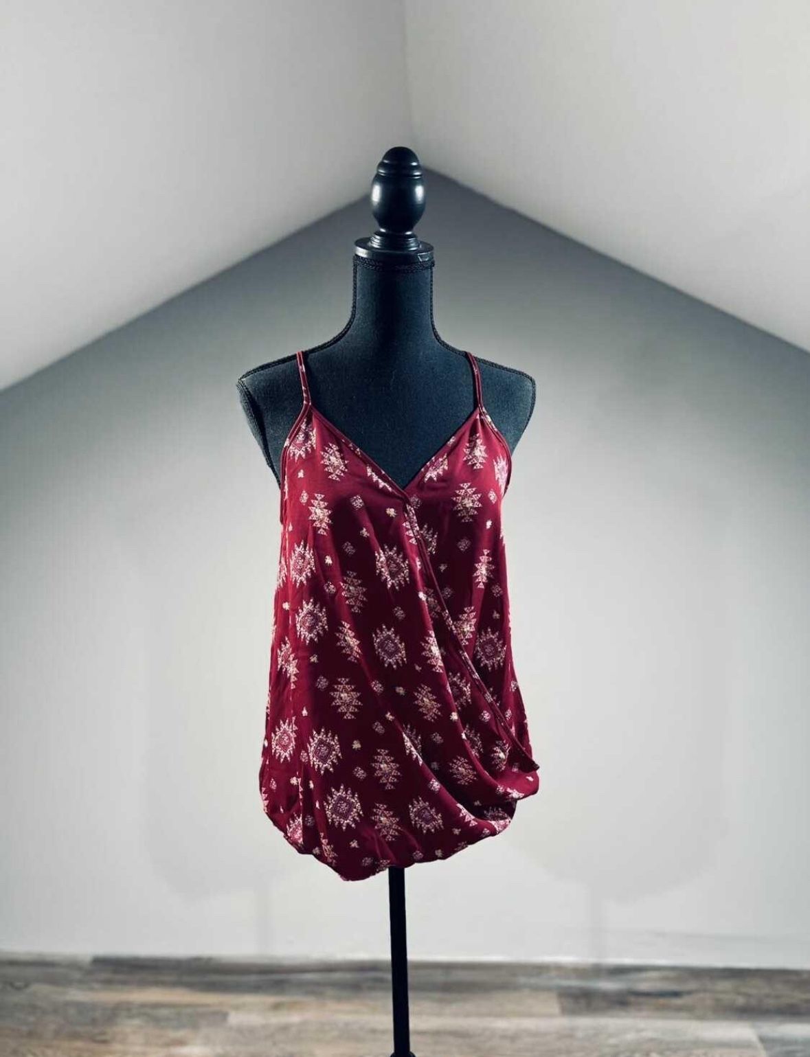 New Small Maroon Tank