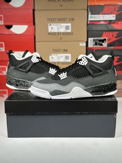 Size 9.5M - Air Jordan 4 Retro ‘Fear’ - Brand New