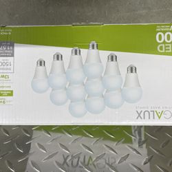 12-pack of Sigalux 100W Equivalent LED Light Bulbs